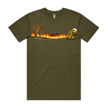 Army front flat lay