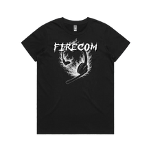Black front flat lay