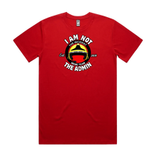 Red front flat lay