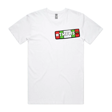 White front flat lay