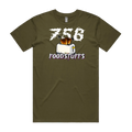 Army front flat lay