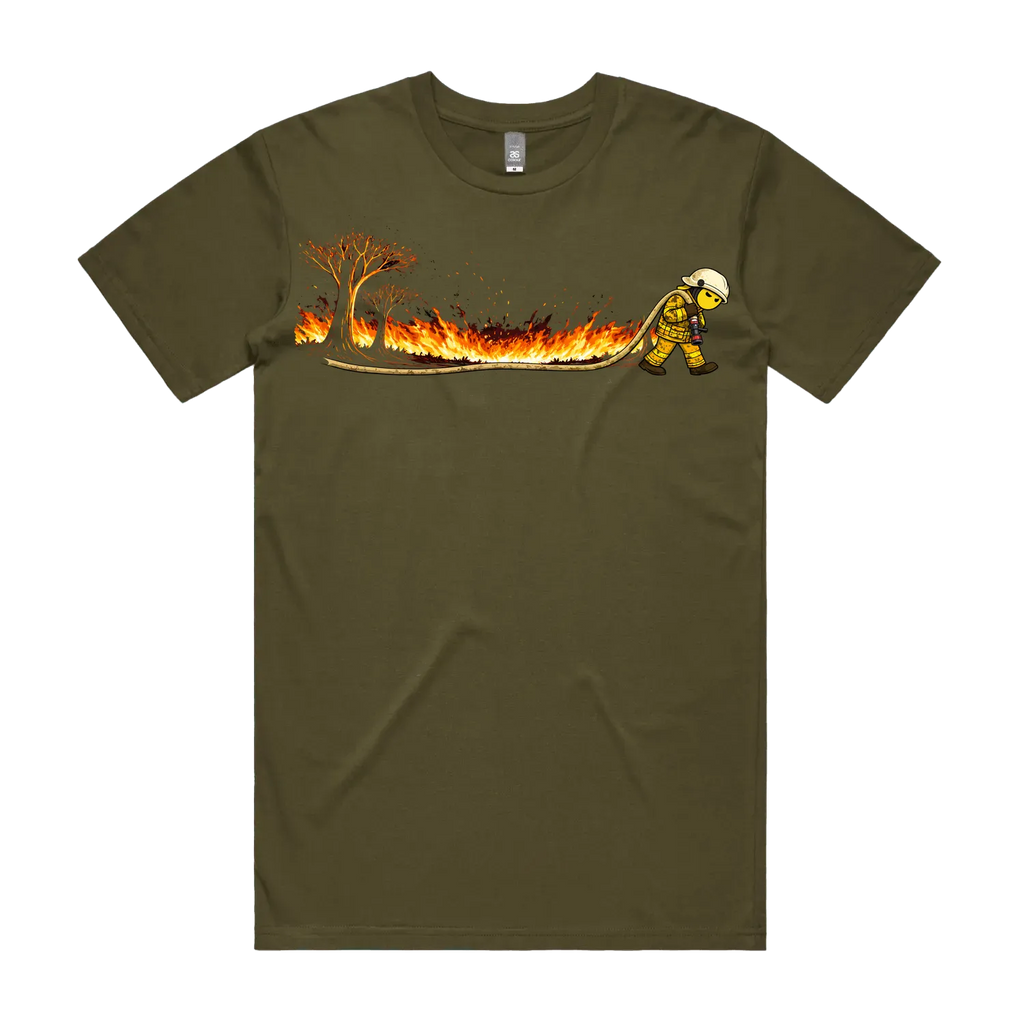 Army front flat lay