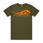 Army front flat lay