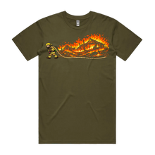 Army front flat lay