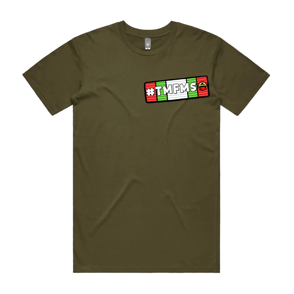 Army front flat lay