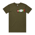 Army front flat lay