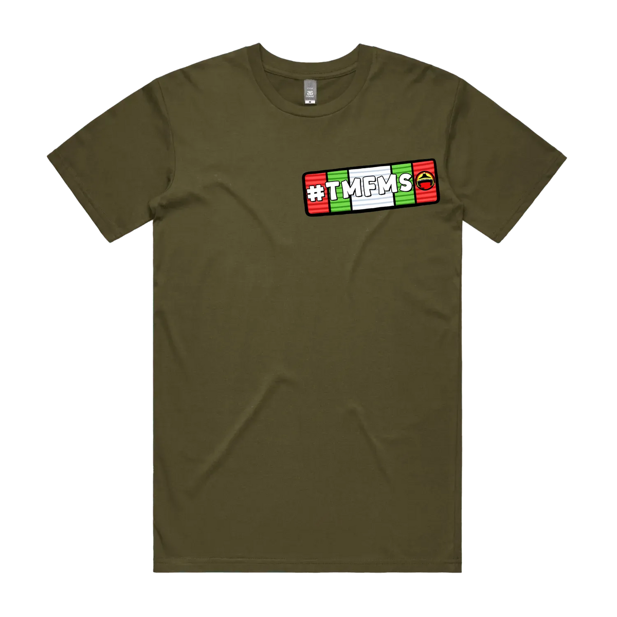 Army front flat lay