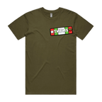 Army front flat lay