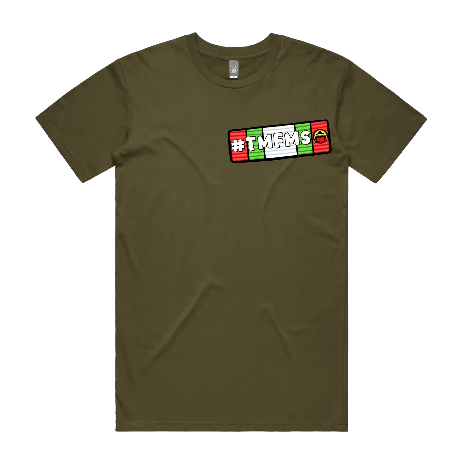 Army front flat lay