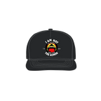 Black front flat lay