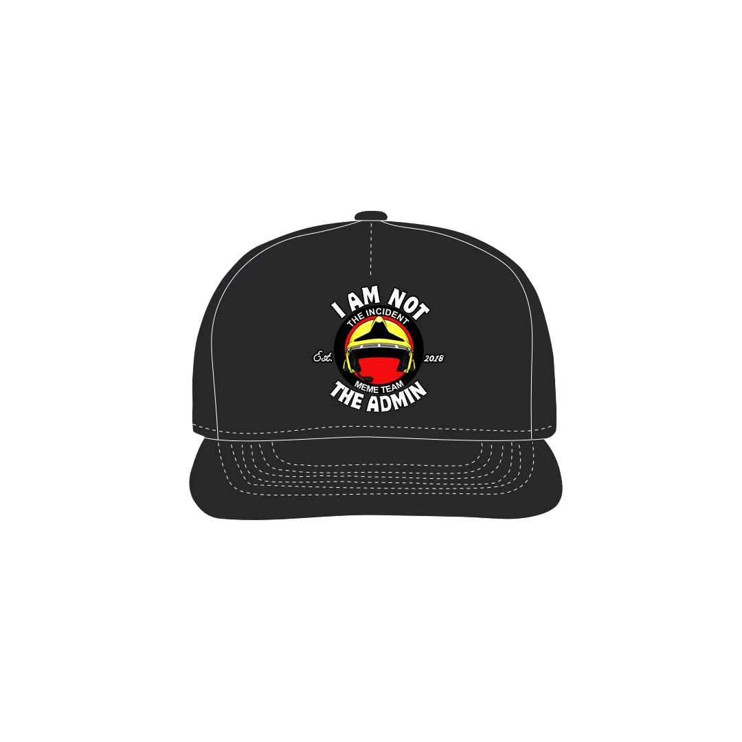 Black front flat lay