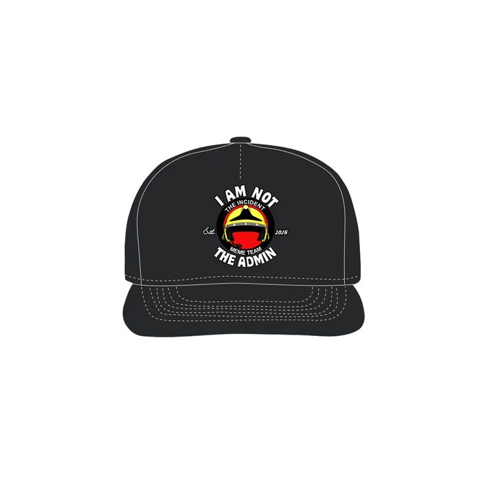 Black front flat lay