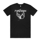 Black front flat lay