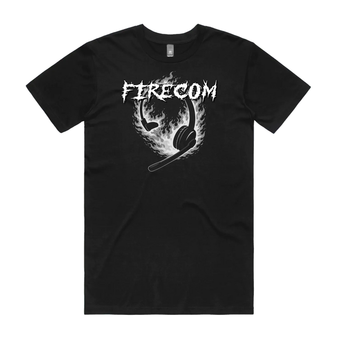 Black front flat lay