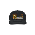 Black front flat lay
