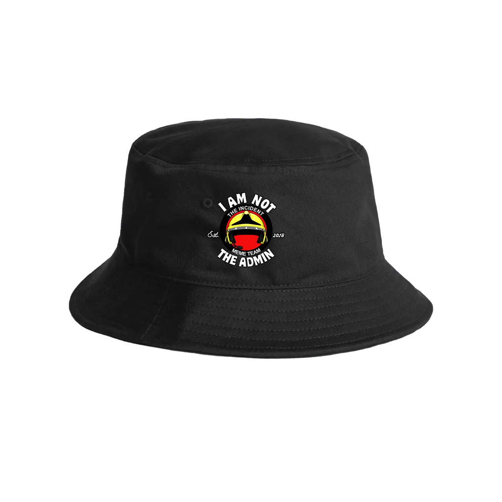 Black front flat lay