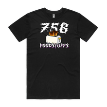 Black front flat lay
