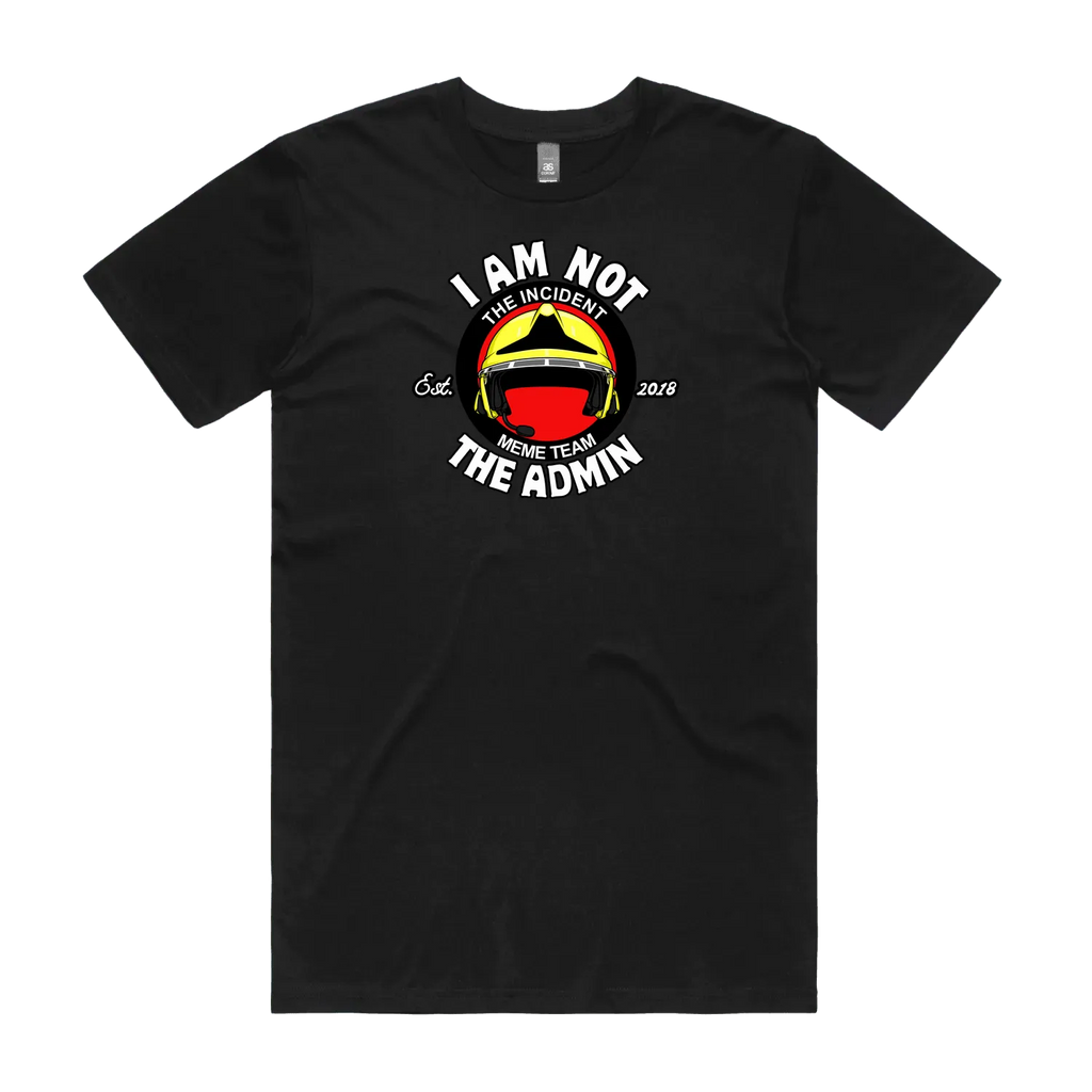 Black front flat lay