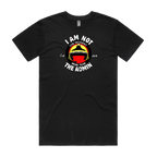 Black front flat lay