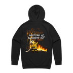 Mopping up and Blacking Out Double Sided Hoodie