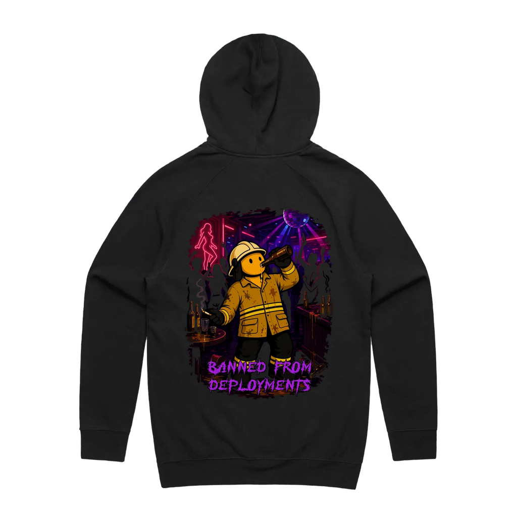 Banned from Deployments - Double Sided Hoodie