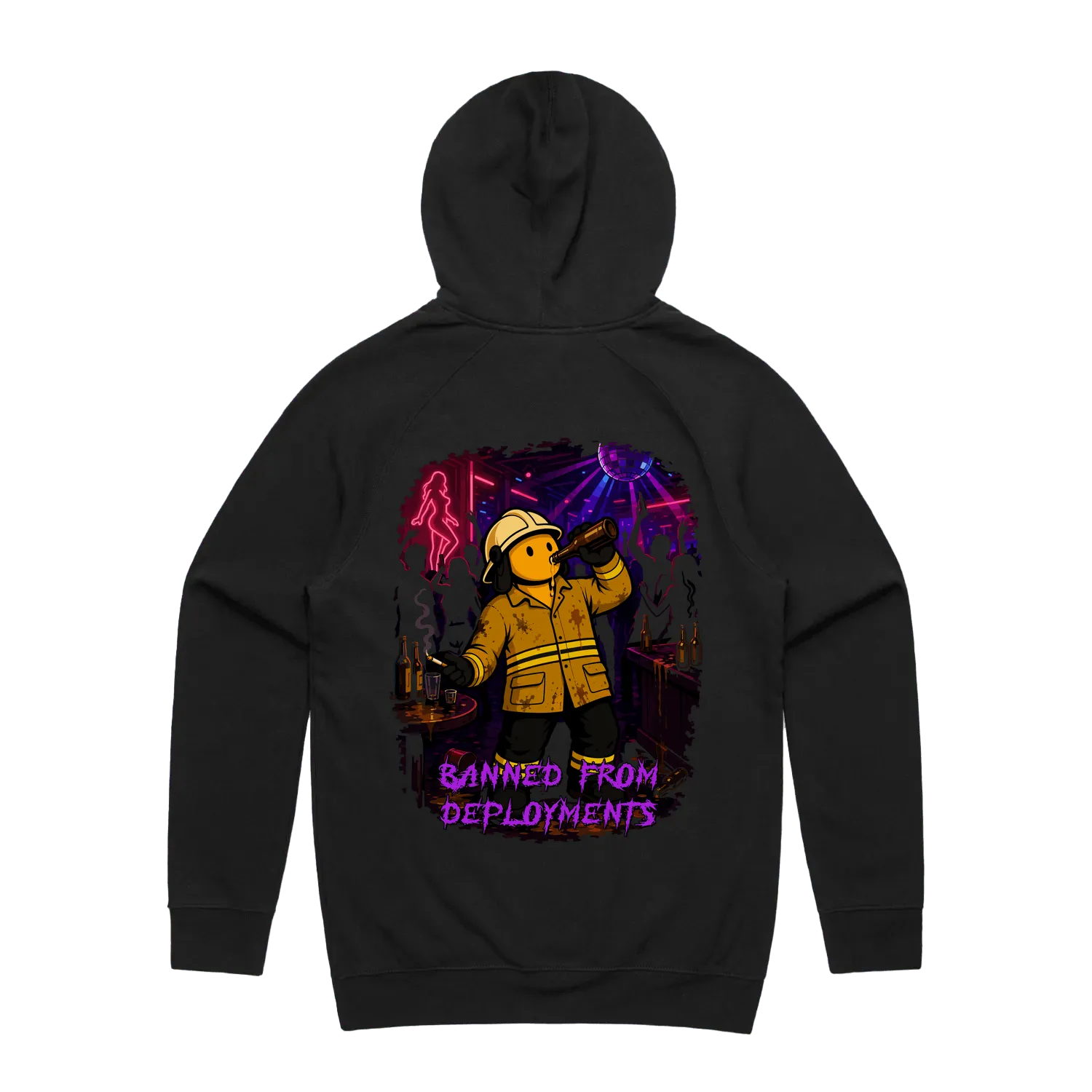 Banned from Deployments - Double Sided Hoodie