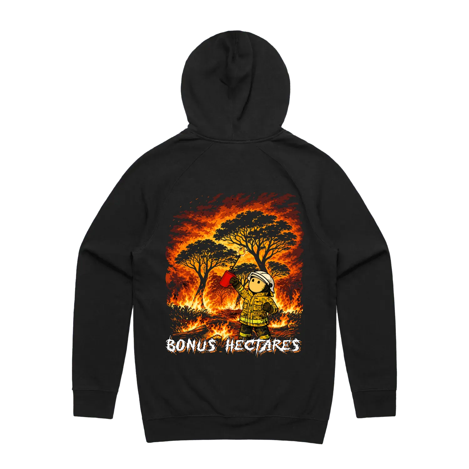 Bonus Hectares - Double Sided Hoodie