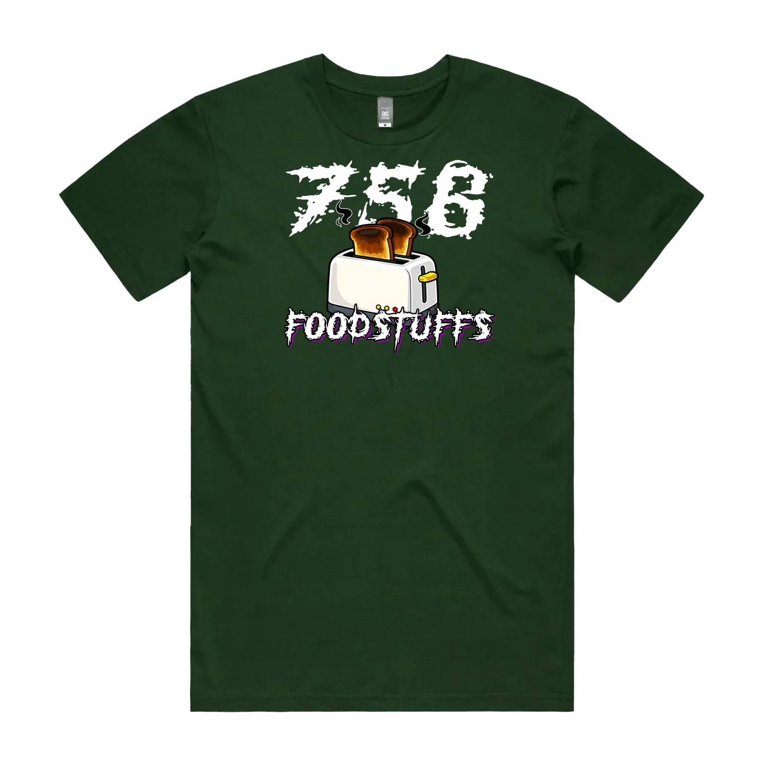 Forest Green front flat lay