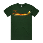 Forest Green front flat lay
