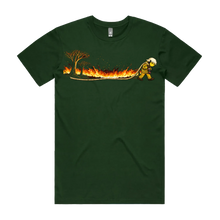 Forest Green front flat lay