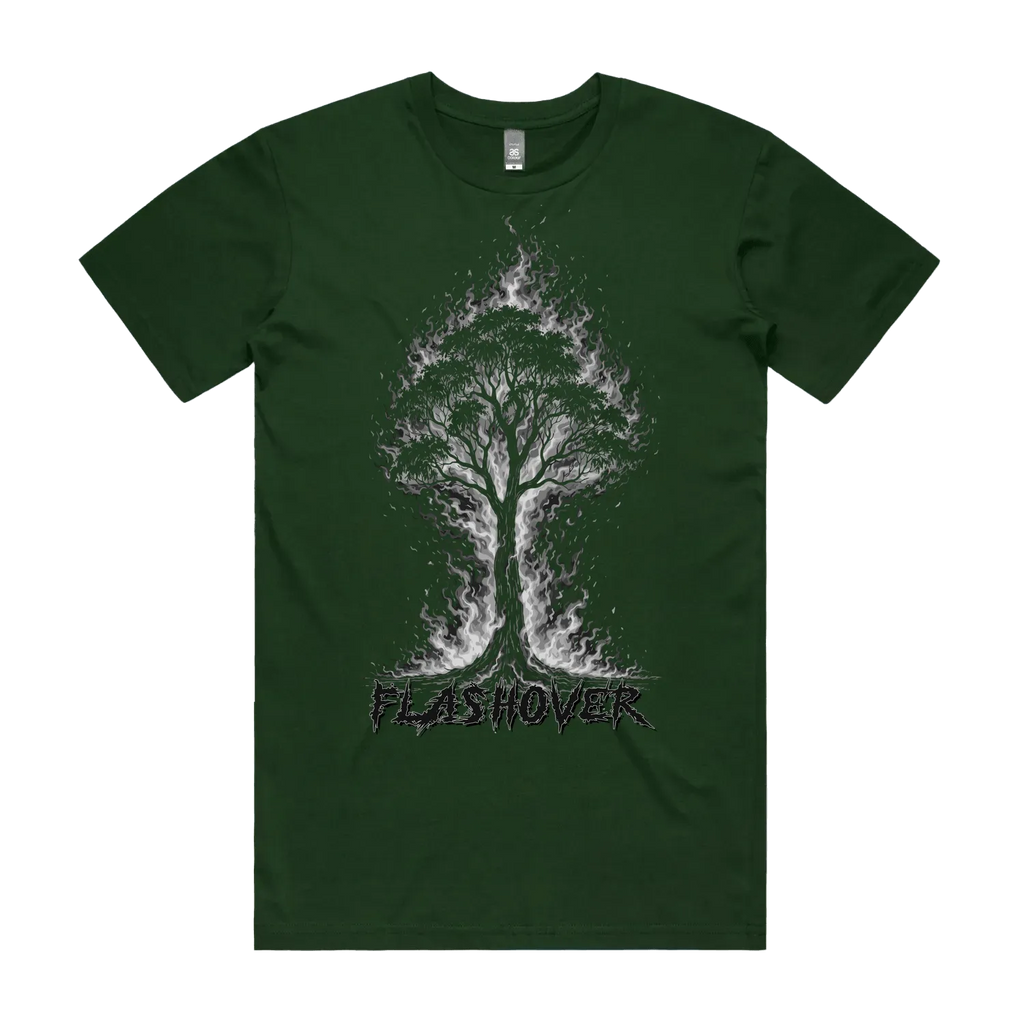 Forest Green front flat lay