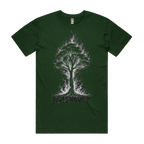 Forest Green front flat lay