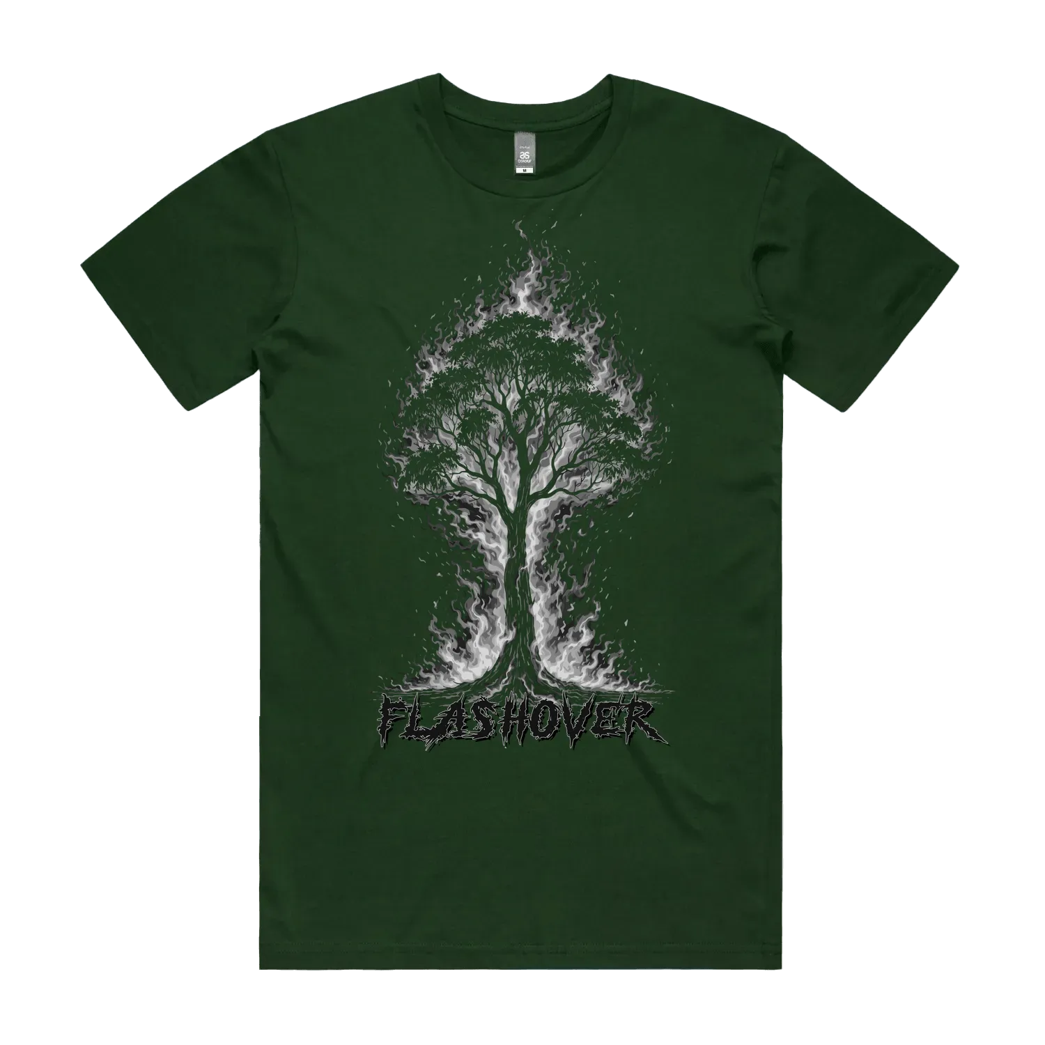 Forest Green front flat lay