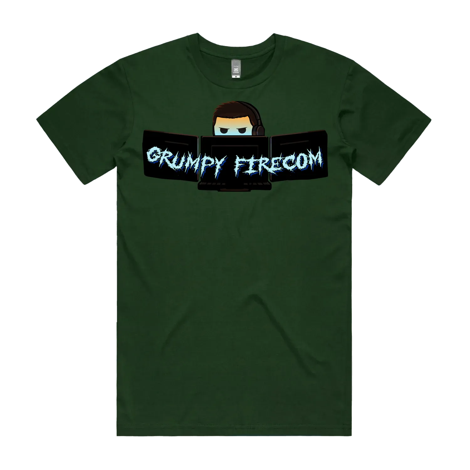 Forest Green front flat lay