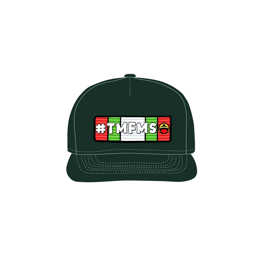 Forest Green front flat lay