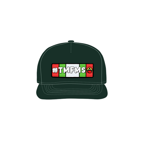 Forest Green front flat lay