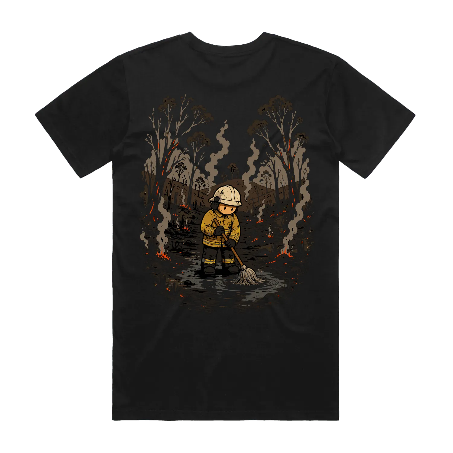 Mopping Up - Double Sided Shirt