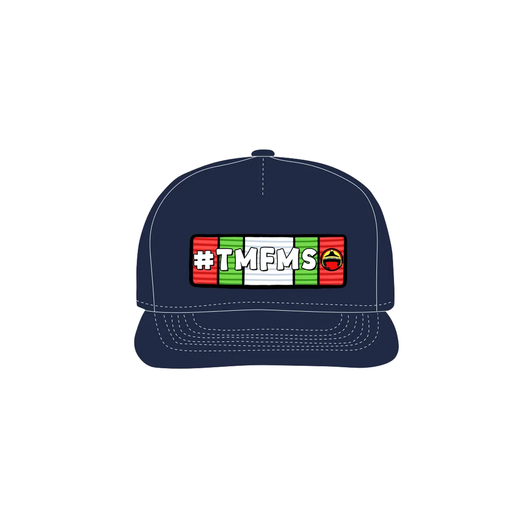 Navy front flat lay