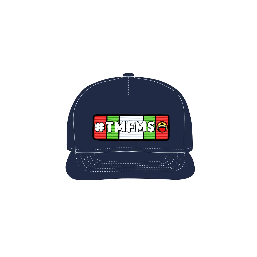 Navy front flat lay