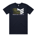 Navy front flat lay
