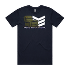 Navy front flat lay