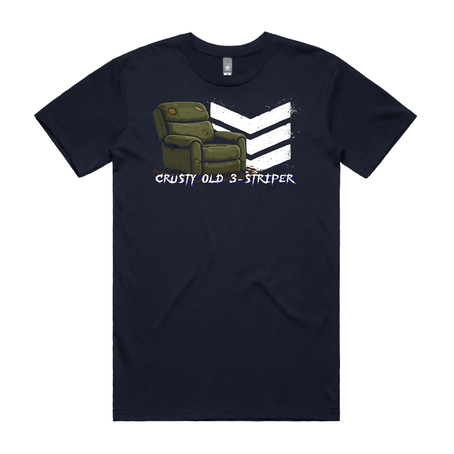 Navy front flat lay