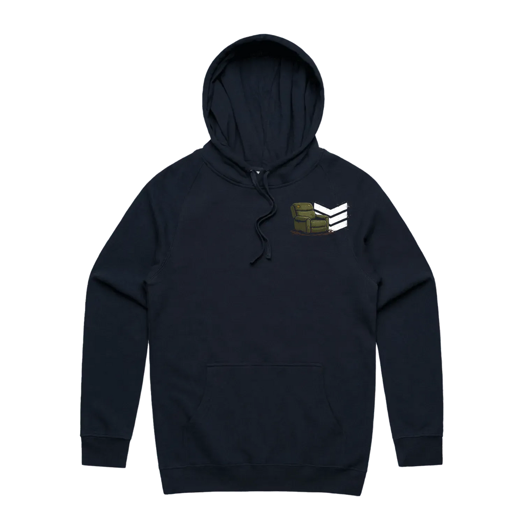 Navy front flat lay