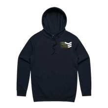 Navy front flat lay