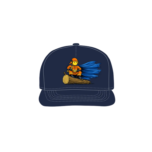 Navy front flat lay