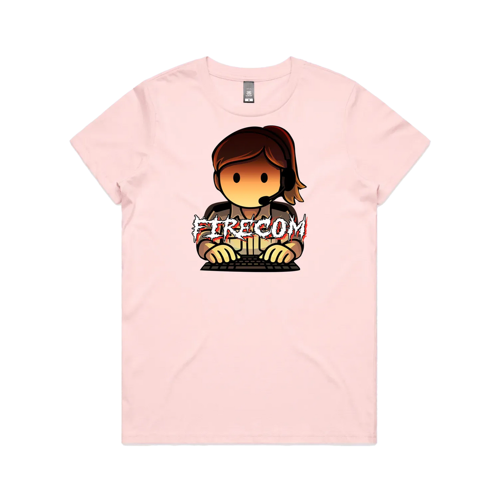 Pink front flat lay