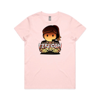 Pink front flat lay