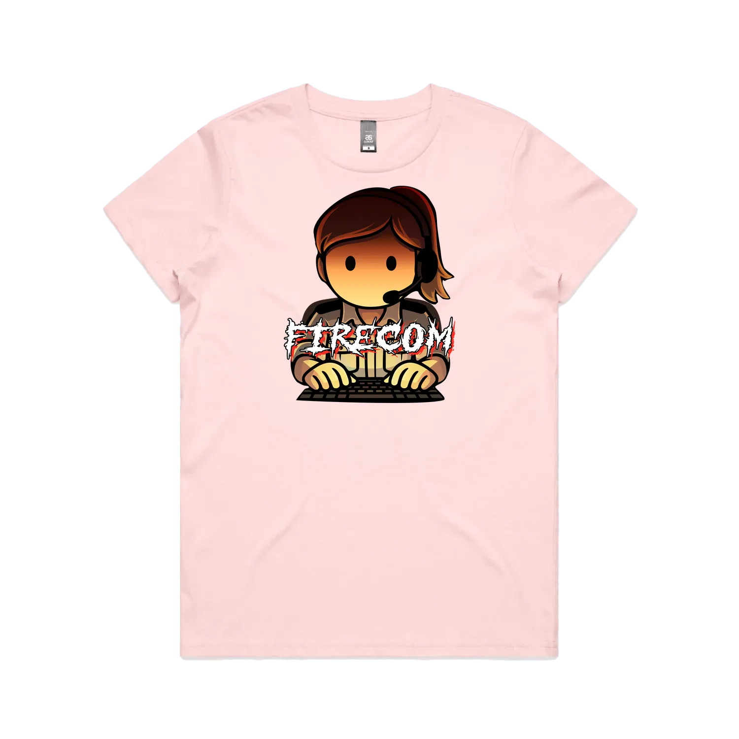 Pink front flat lay
