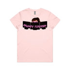 Pink front flat lay