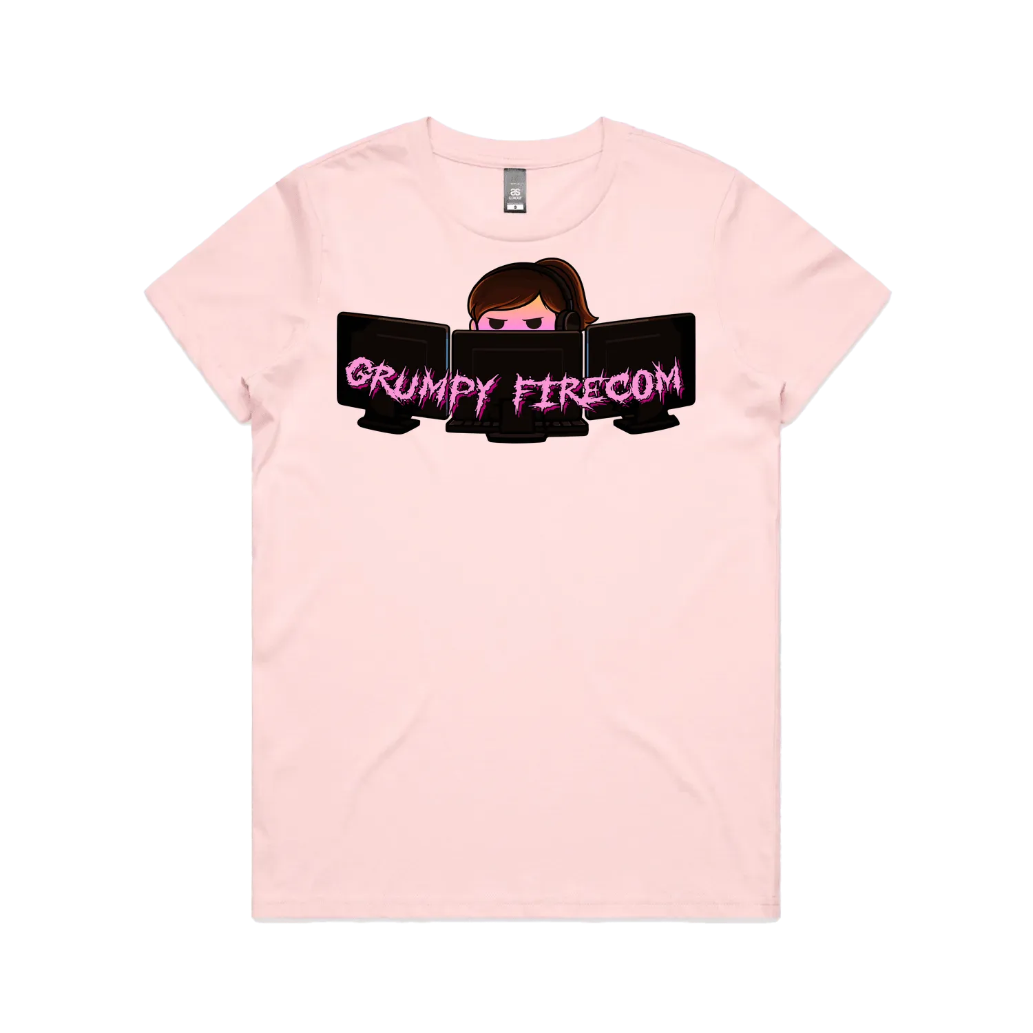 Pink front flat lay